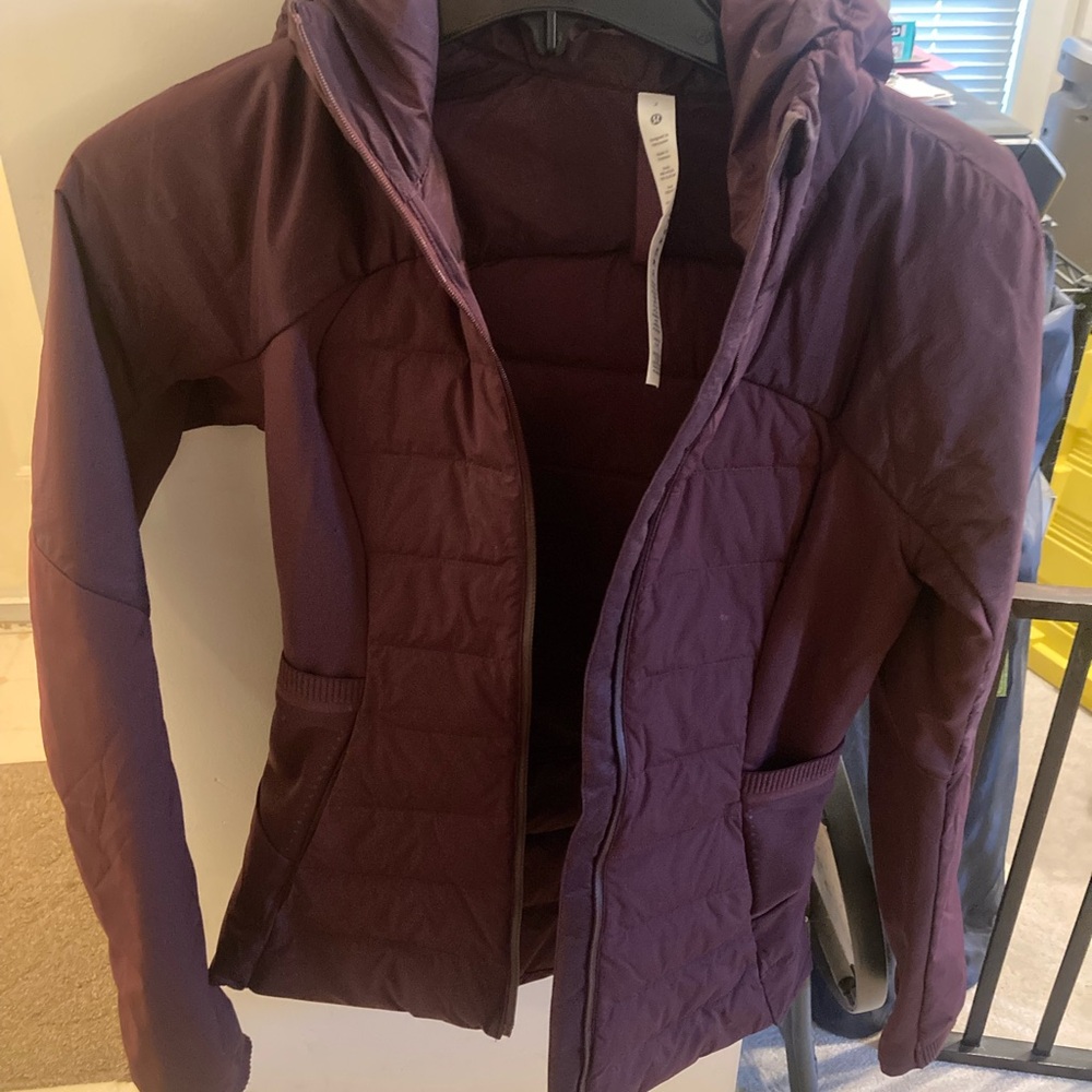 lululemon athletica Plum Puffer Jacket